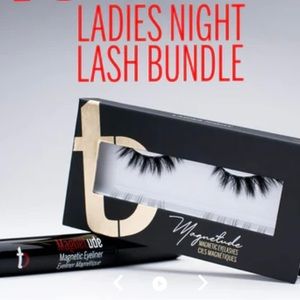 Ladies Night magnetic lashes and liner bundle